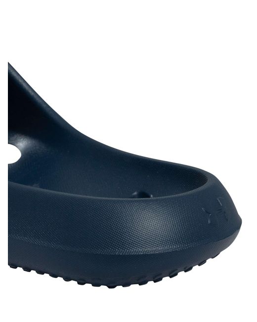 Under Armour Blue Locker Sliders for men