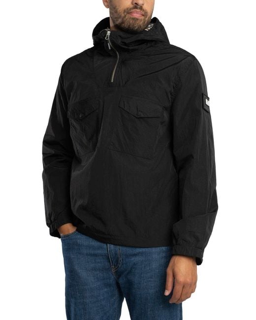 Weekend Offender Black Mayfield Lightweight Jacket for men
