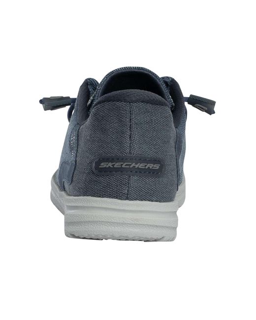 Skechers Blue Slip-ins Relaxed Fit Melson Trainers for men