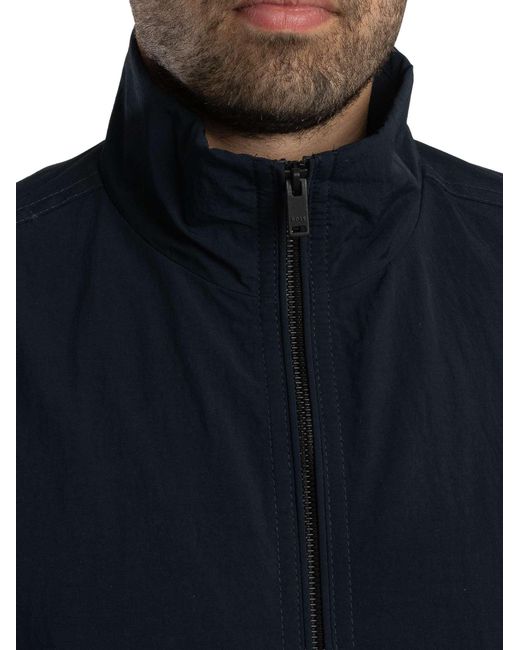 Boss Blue Open Lightweight Jacket for men