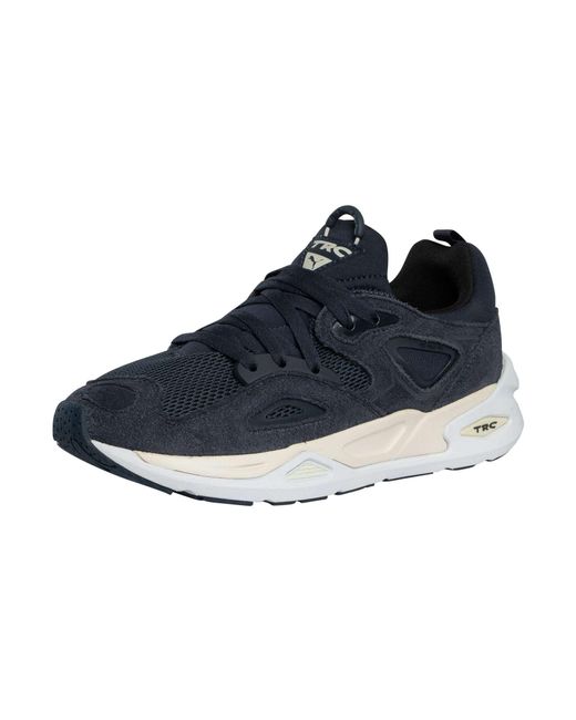 PUMA Blue Trc Blaze Tonal Suede Trainers for men