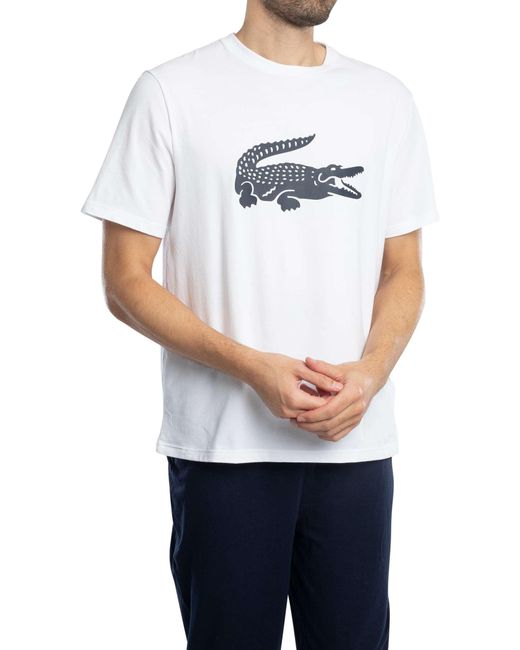 Lacoste Blue Graphic Pyjama Set for men