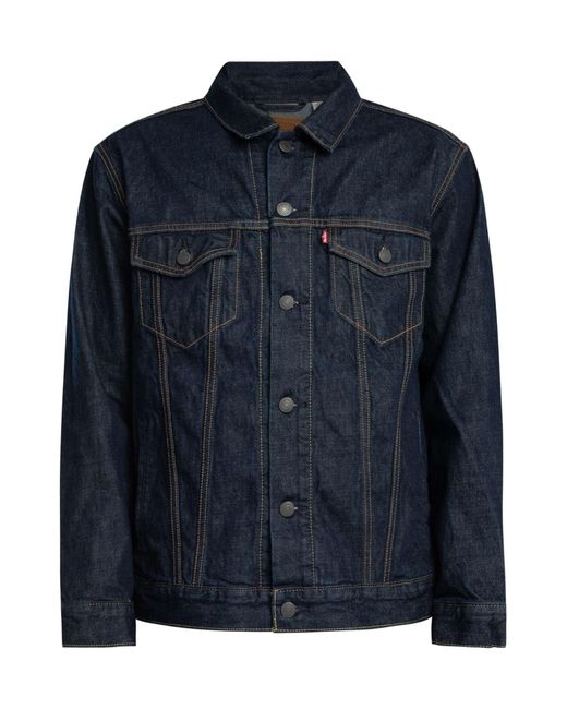 Levi's Blue Relaxed Fit Trucker Jacket for men