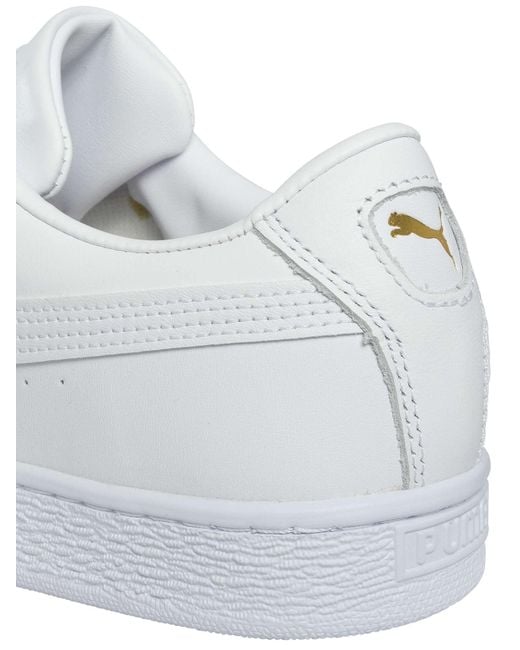 PUMA White Basket Classic Xxl Trainers for men