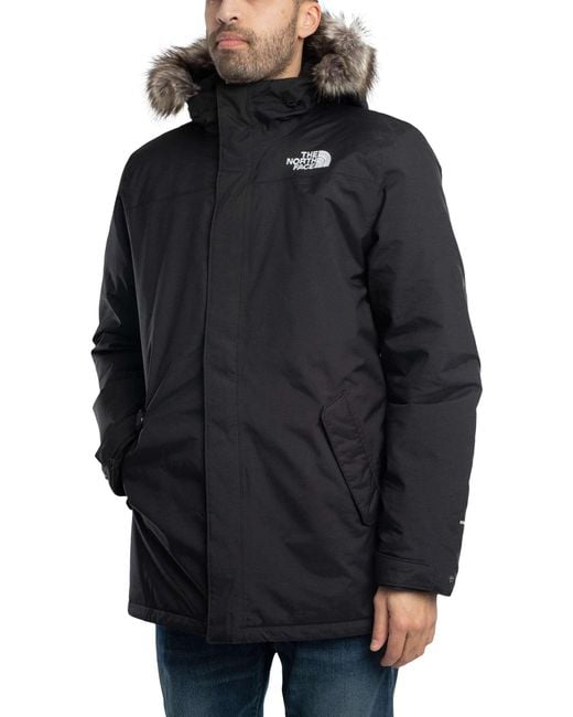 The North Face Blue Zaneck Parka Jacket for men