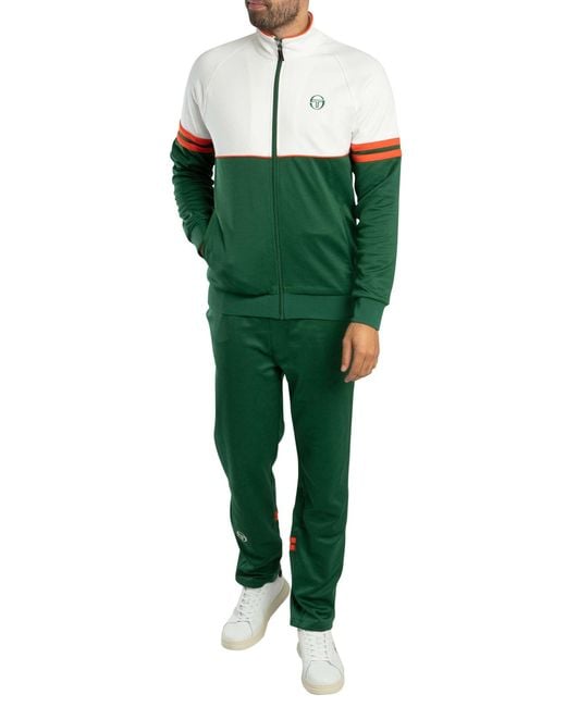 Sergio Tacchini Green Orion Track Jacket for men