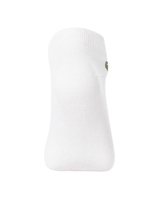 Lacoste Blue 3 Pack Low Socks for men