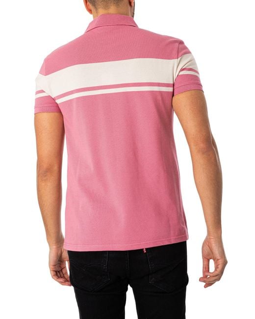 Sergio Tacchini Pink Youngline Polo Shirt for men