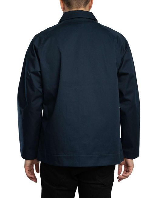 Barbour Blue Short Rokig Waterproof Jacket for men