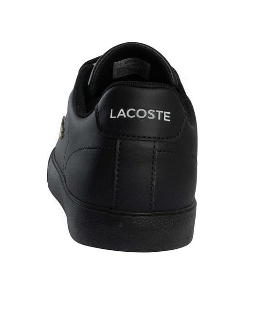 Lacoste Black Lerond Set 225 2 Cma Leather Trainers for men