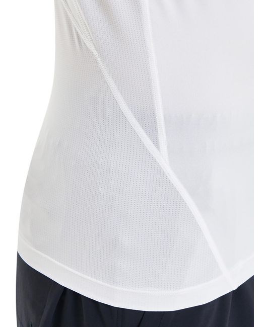 Under Armour White Heatgear Armour Compression Long-sleeve Shirt for men