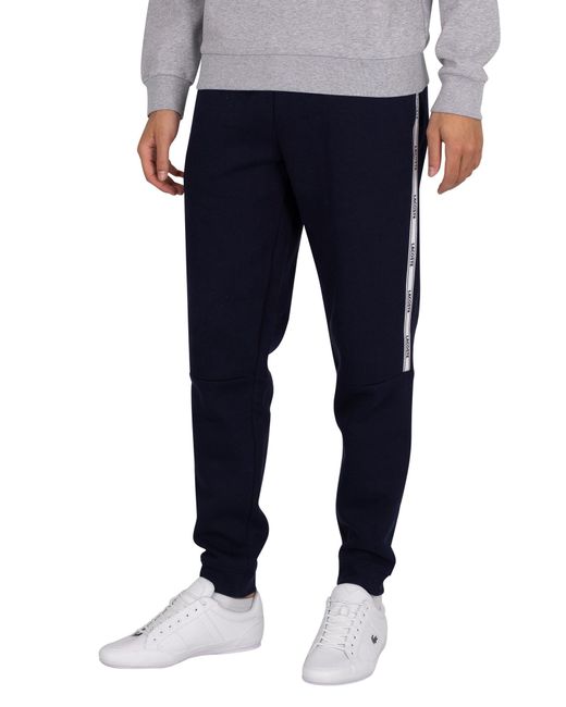 lacoste tapered joggers