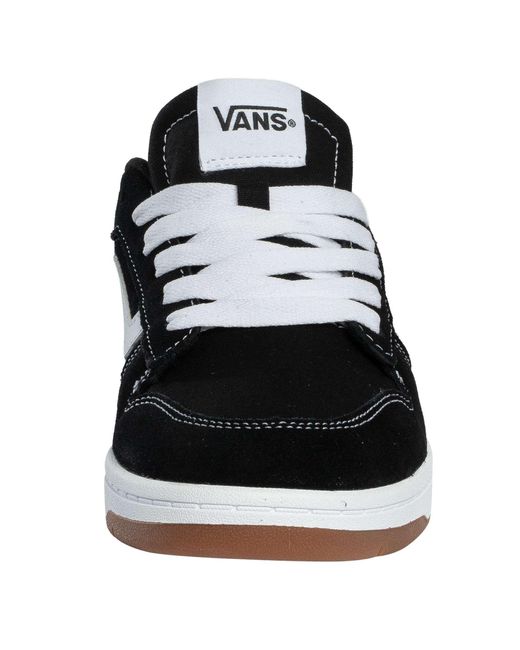 Vans Black Ryland Suede Canvas Trainers for men