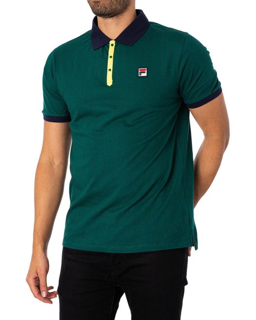 Fila green top deals