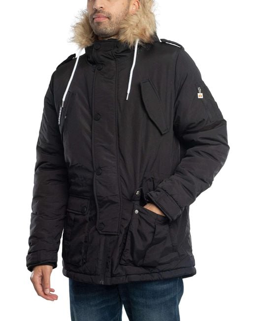 Ellesse Black Blizzard Jacket for men