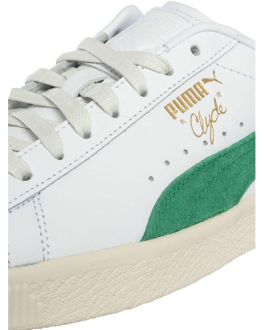 PUMA Green Clyde Base Trainers for men