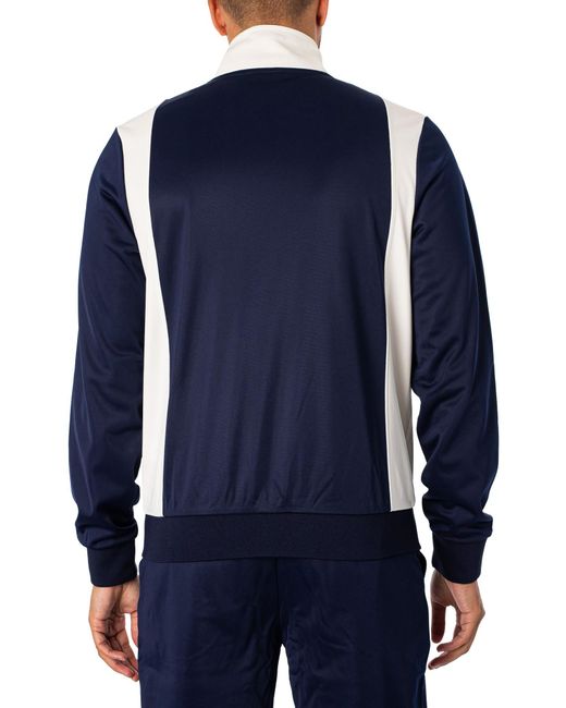 Fila Blue Andre Colourblock Track Jacket for men