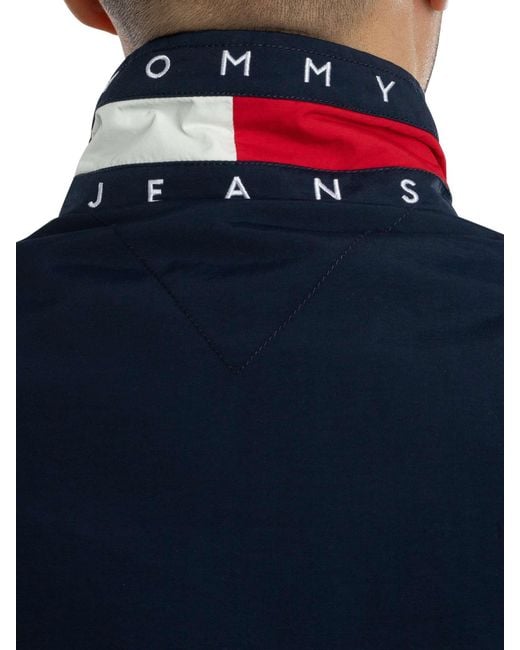Tommy Hilfiger Blue Dna Collar Jacket for men