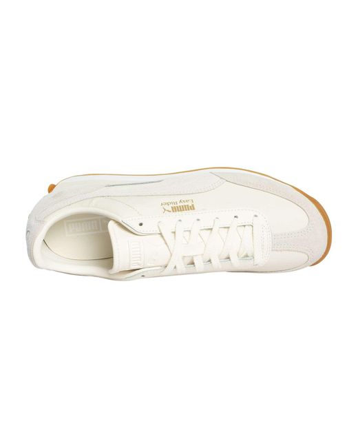 PUMA White Easy Rider Mix Trainers for men
