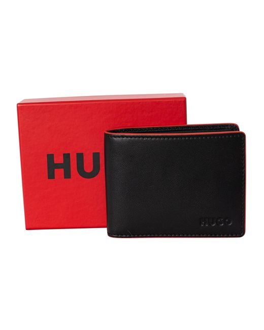 HUGO Red Subway Leather Wallet for men