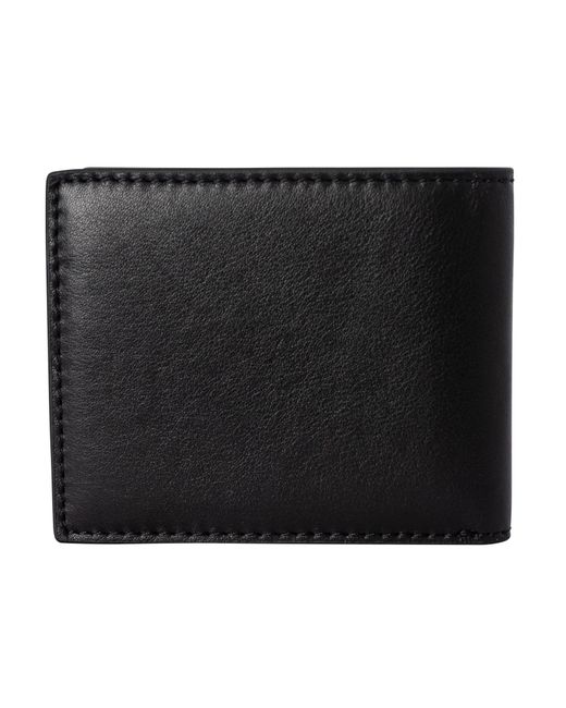 Gant Black Leather Bifold Wallet for men