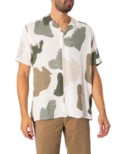 Antony Morato White Seattle Short Sleeved Shirt for men