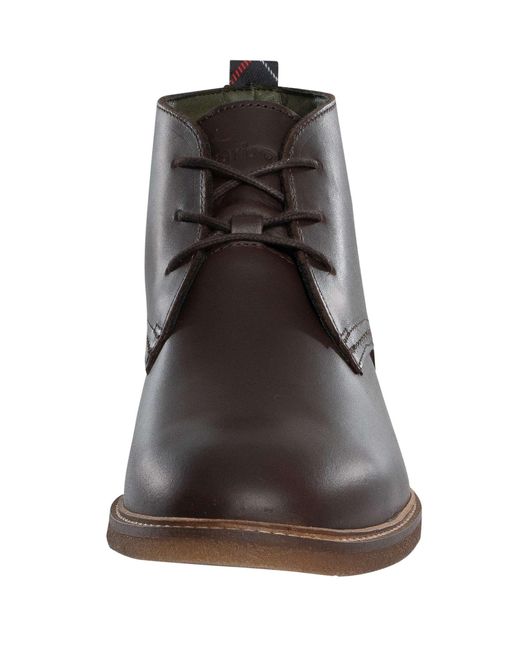Barbour Brown Sonoran Cukka Leather Boots for men