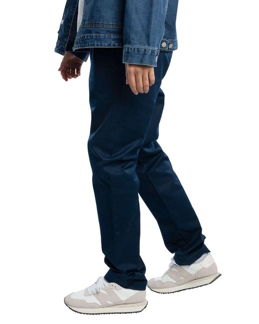 Carhartt Blue Master Relaxed Tapered Fit Chino for men