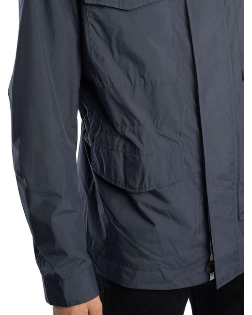 Ted Baker Blue Nylon Field Jacket for men