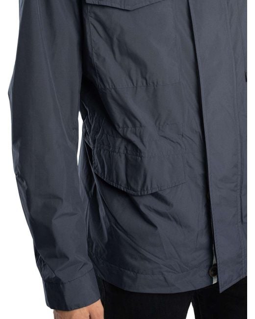 Ted Baker Blue Nylon Field Jacket for men