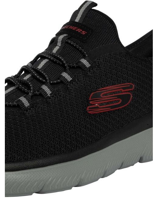 Skechers Black Slip-ins Summits High Range Trainers for men
