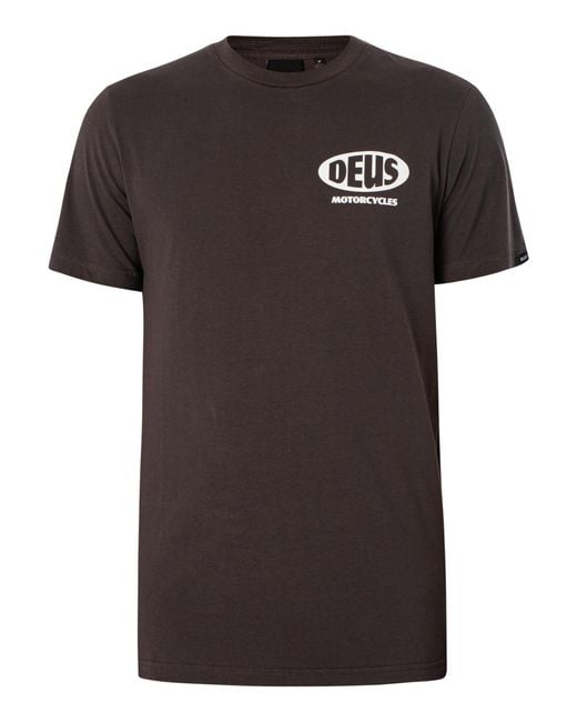 Deus Ex Machina Black Bellwhether T-shirt for men
