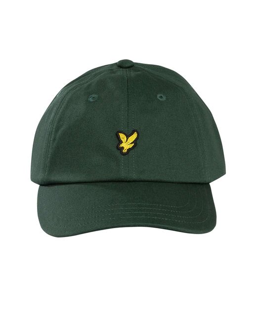 Lyle & Scott Green Logo Baseball Cap for men