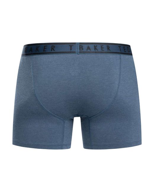 Ted Baker Blue 3 Pack Boxer Briefs for men
