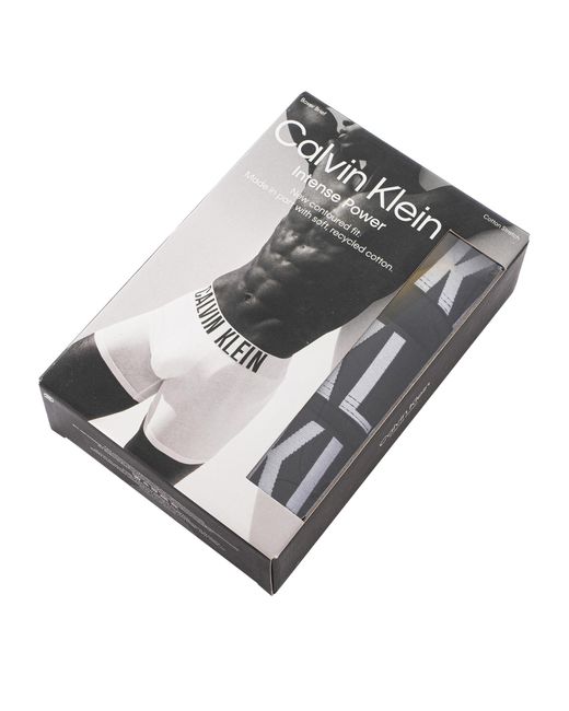 Calvin Klein Black Intense Power 3 Pack Boxer Briefs for men
