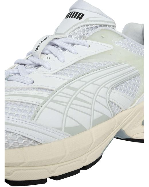 PUMA White Velophasis Trainers for men
