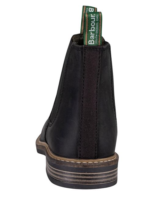 Barbour Black Farsley Chelsea Boots for men