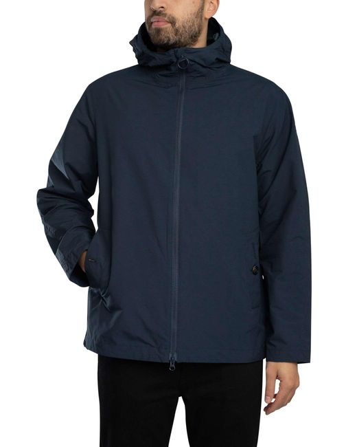 Barbour Blue Modern Rokig Showerproof Jacket for men