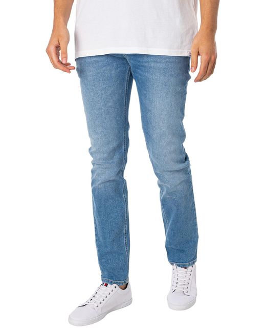Tommy Hilfiger Blue Scanton Slim Jeans for men