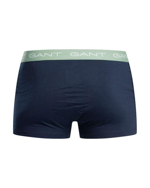 Gant Blue 5 Pack Trunks for men