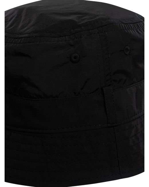 Weekend Offender Black Long Beach Bucket Hat for men