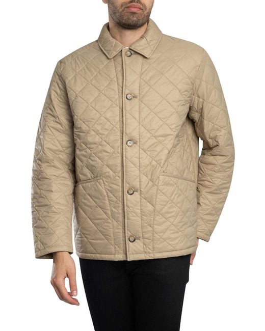 Barbour Natural Tyne Liddesdale Quilted Jacket for men