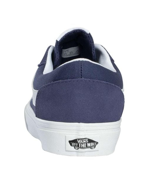 Vans Blue Vero Suede Trainers for men