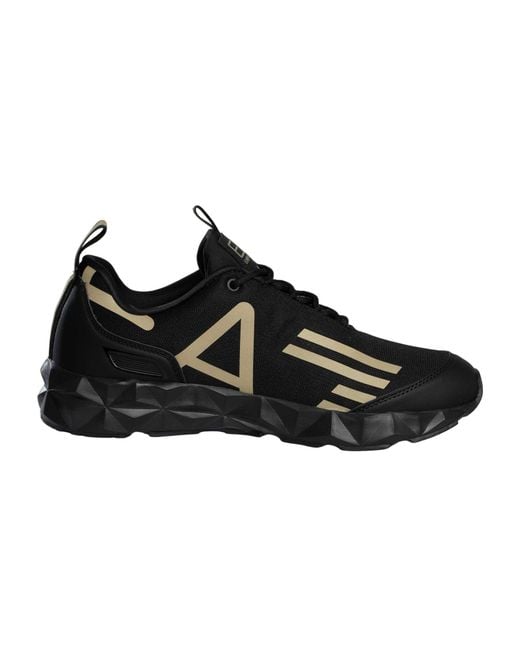 EA7 Black Ultimate C2 Kombat Core Trainers for men