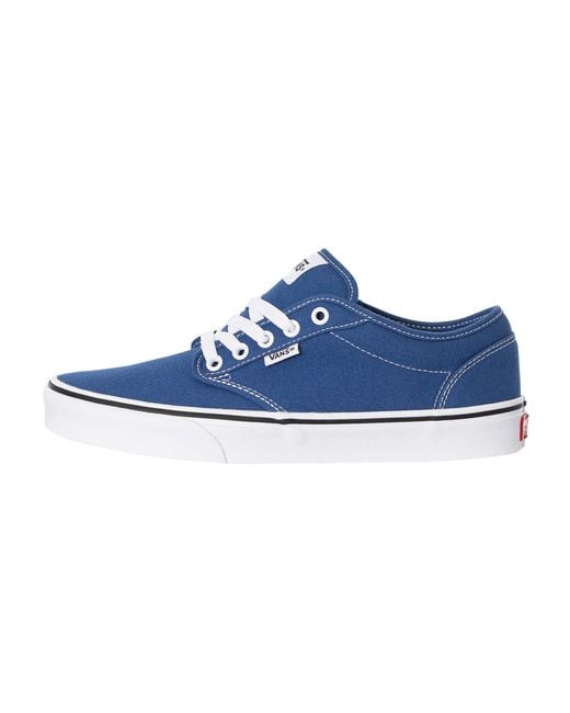 Vans Blue Atwood Canvas Trainers for men