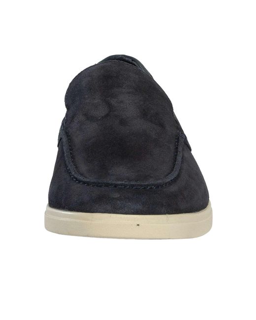 Clarks Black Torford Easy Suede Loafers for men