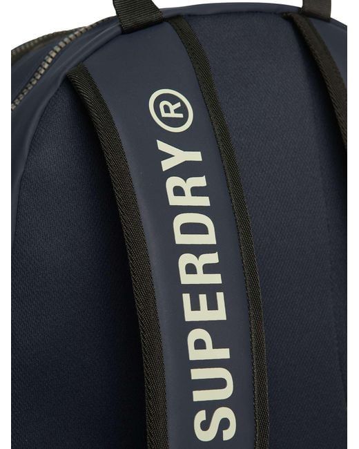 Superdry Blue 21l Tarp Backpack for men