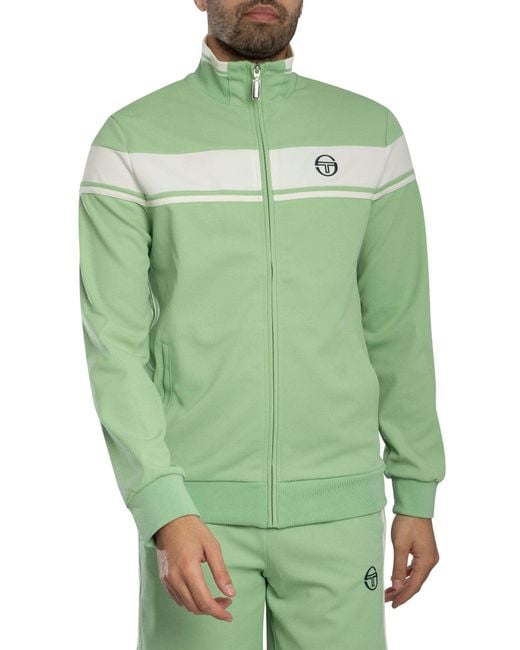 Sergio Tacchini Green Damarindo Track Jacket for men