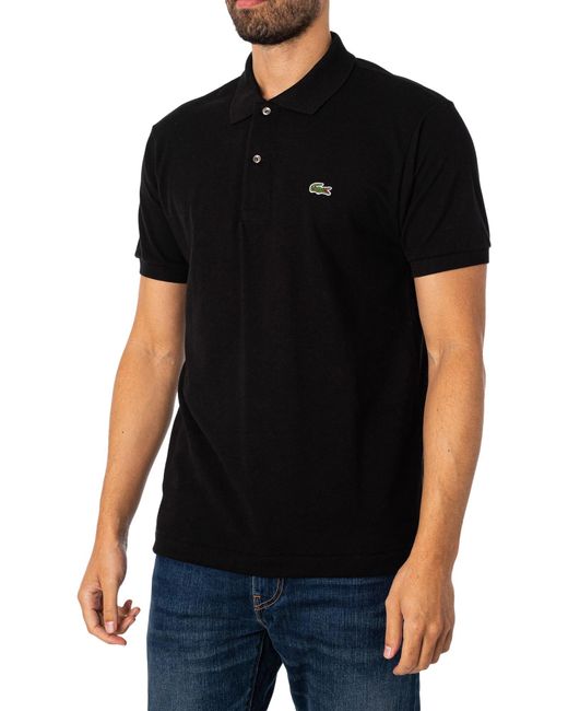 Lacoste Black Polo Shirt for men