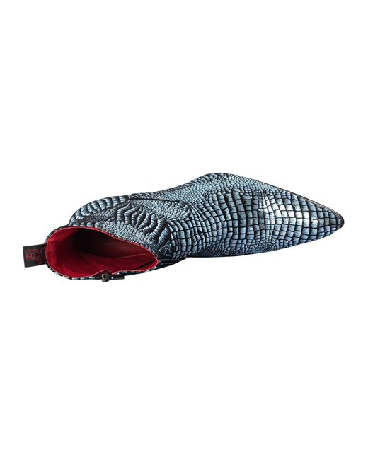 Jeffery West Blue Hawk Chelsea Boots for men